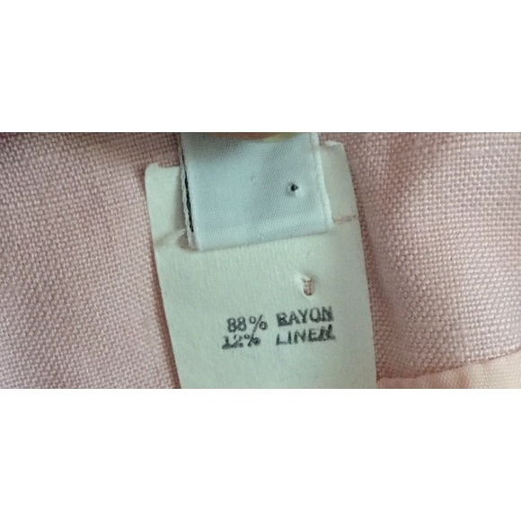 Vintage 1980's Richard Warren blazer/Jacket top puffy shoulder Scalloped hem - Picture 5 of 10